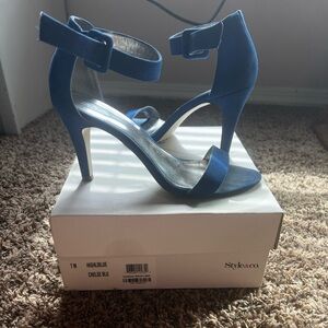 Style & Co. Women's High Blue Heels